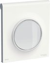 Schneider Electric Odace S52R2010W Выключатель одноклавишный (10 А, с возм. подсветки, IP44, в сборе, скрытая установка, белый)