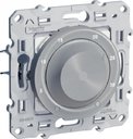 Schneider Electric Odace S53R501 Термостат для электронагревательных приборов +5…+30°С (6-8 А, 220 В, под рамку, скрытая установка, алюминий)