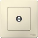 Schneider Electric Blanca BLNTS000012 Розетка телевизионная (TV, в сборе, скрытая установка, молоко)