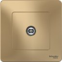Schneider Electric Blanca BLNTS000014 Розетка телевизионная (TV, в сборе, скрытая установка, титан)