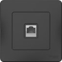 Schneider Electric Blanca BLNIS045006 Розетка компьютерная (RJ45, в сборе, скрытая установка, антрацит)