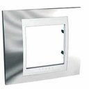 Schneider Electric Unica Хамелеон MGU66.002.810 Рамка 1-постовая (белый/серебро)