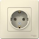 Schneider Electric Blanca BLNRS001012 Розетка с заземляющим контактом (16 А, в сборе, скрытая установка, молоко)