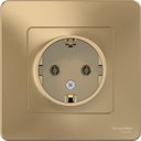 Schneider Electric Blanca BLNRS001014 Розетка с заземляющим контактом (16 А, в сборе, скрытая установка, титан)