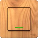 Schneider Electric Blanca BLNVS010615 Переключатель одноклавишный (10 А, в сборе, подсветка, скрытая установка, ясень)