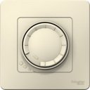 Schneider Electric Blanca BLNSS040012 Светорегулятор поворотный (400 Вт, R+C, в сборе, скрытая установка, молоко)