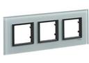 Schneider Electric Unica Class MGU68.006.7C3 Рамка 3-постовая (матовое стекло)