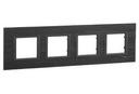 Schneider Electric Unica Class MGU68.008.7Z1 Рамка 4-постовая (иберийский сланец)