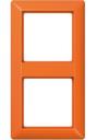 Jung AS500 AS582BFO Рамка 2-постовая (универсальная, ударопрочная, оранжевая)