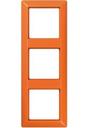 Jung AS500 AS583BFO Рамка 3-постовая (универсальная, ударопрочная, оранжевая)