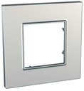Schneider Electric Unica Quadro MGU6.702.55 Рамка 1-постовая (серебро)