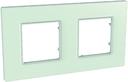Schneider Electric Unica Quadro MGU2.704.17 Рамка 2-постовая (матовое стекло)