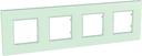 Schneider Electric Unica Quadro MGU2.708.17 Рамка 4-постовая (матовое стекло)