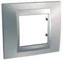 Schneider Electric Unica Top MGU66.002.038 Рамка 1-постовая (алюминий/хром матовый)