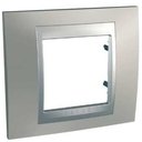 Schneider Electric Unica Top MGU66.002.039 Рамка 1-постовая (алюминий/никель)