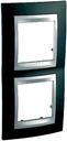 Schneider Electric Unica Top MGU66.004V.093 Рамка 2-постовая (вертикальная, алюминий/родий)