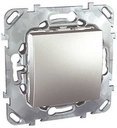 Schneider Electric Unica Top MGU5.201.30ZD Выключатель одноклавишный (10 А, под рамку, скрытая установка, алюминий)