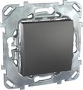 Schneider Electric Unica Top MGU5.201.12ZD Выключатель одноклавишный (10 А, под рамку, скрытая установка, графит)