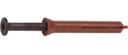 Sormat LIT 75641 Дюбель-гвоздь 5/35 (полиамид, оцинкованный гвоздь, коричневый)