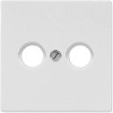 Jung LS990 LS990TVLG Крышка розетки телевизионной (TV+Radio, светло-серая)