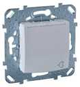 Schneider Electric Unica MGU5.037.18TAZD Розетка с заземляющим контактом (16 А, под рамку, скрытая установка, шторки, крышка, белая)