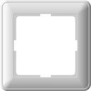 Schneider Electric W59 KD-1-18 Рамка 1-постовая (белая)