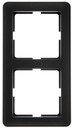 Schneider Electric W59 KD-2-68 Рамка 2-постовая (черный бархат)