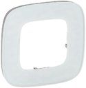 Legrand Valena Allure 755541 Рамка 1-постовая (универсальная, белое стекло)