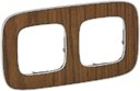Legrand Valena Allure 754462 Рамка 2-постовая (универсальная, орех)
