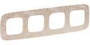 Legrand Valena Allure 754354 Рамка 4-постовая (универсальная, нарцисс золото)