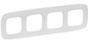 Legrand Valena Allure 754394 Рамка 4-постовая (универсальная, алюминий)