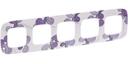 Legrand Valena Allure 754365 Рамка 5-постовая (универсальная, флора)