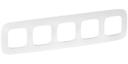 Legrand Valena Allure 754415 Рамка 5-постовая (универсальная, жемчуг)