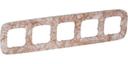 Legrand Valena Allure 754495 Рамка 5-постовая (универсальная, итальянская фантазия)