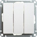 Schneider Electric W59 VS0510-351-1-86 Выключатель трехклавишный (10 А, под рамку, скрытая установка, белый)