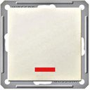 Schneider Electric W59 VS216-150-2-86 Выключатель одноклавишный двухполюсный с подсветкой (16 А, под рамку, скрытая установка, слоновая кость)