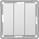 Schneider Electric W59 VS0516-351-1-86 Выключатель трехклавишный (16 А, под рамку, скрытая установка, белый)