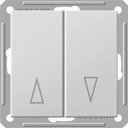 Schneider Electric W59 VS416-253-1-86 Выключатель для жалюзи двухклавишный (16 А, без фиксации, под рамку, скрытая установка, белый)