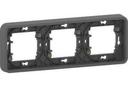 Schneider Electric Mureva S MUR34109 Рамка 3-постовая (горизонтальная, IP55, антрацит)