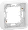 Schneider Electric Mureva S MUR39107 Рамка 1-постовая (универсальная, IP55, без винтов, белая)