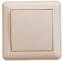 Schneider Electric W59 VS116-155-28 Выключатель одноклавишный с самовозвратом (16 А, в сборе, скрытая установка, слоновая кость)