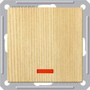 Schneider Electric W59 VS116-151-7-86 Выключатель одноклавишный с самовозвратом (16 А, под рамку, подсветка, скрытая установка, сосна)