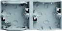 Schneider Electric Mureva ENN37714 Установочная коробка двойная (горизонтальная, IP55, серая)