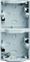 Schneider Electric Mureva ENN37712 Установочная коробка двойная (вертикальная, IP55, серая)