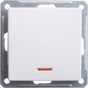 Schneider Electric W59 VS616-157-1-86 Переключатель одноклавишный (16 А, под рамку, подсветка, скрытая установка, белый)