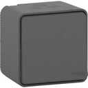 Schneider Electric Mureva S MUR35021 Переключатель одноклавишный (10 А, в сборе, открытая установка, антрацит)
