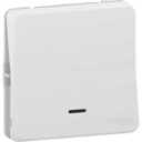 Schneider Electric Mureva S MUR39024 Переключатель одноклавишный с подсветкой (10 А, под рамку, скрытая установка, белый)