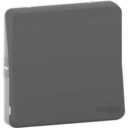 Schneider Electric Mureva S MUR35027 Выключатель однокнопочный (10 А, под рамку, скрытая установка, антрацит)