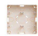 Schneider Electric W59 KP-451-28 Коробка для наружного монтажа (4-постовая, открытой установки, слоновая кость)