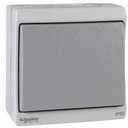 Schneider Electric Mureva ENN35826 Выключатель однокнопочный (10 А, в сборе, открытая установка, серый)